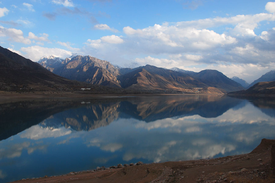 Charvak Mountain Reservoir